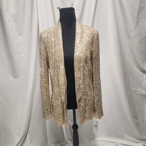 DKNY Sequin Open-Front Blazer (Size 4) NWT